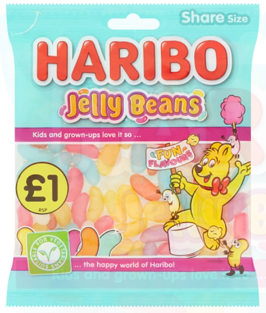 Haribo Jelly Beans 160g x 12