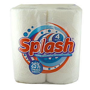 Splash Kitchen Towel 4 Pack x 6