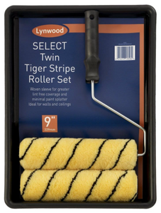 Lynwood Twin Tiger Stripe Roller 9" Tray
