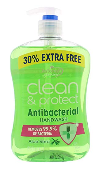 Astonish Clean and Protect Antibacterial Handwash 650ml x 12