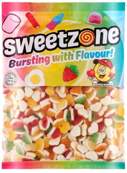 Sweetzone Fruity Hearts 1kg x 12