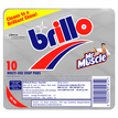 BRILLO PADS 10pk 12s