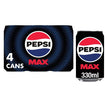 PEPSI MAX 330ml 4pk 6s