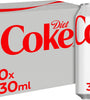 CC DIET COKE 330ml 30s