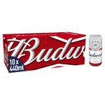 BUDWEISER 440ml 10s