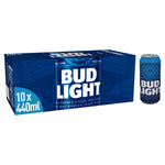 BUDWEISER LIGHT 440ml 10s