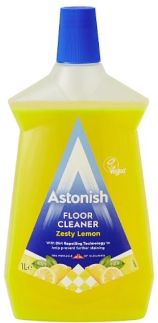 Astonish Floor Cleaner Lemon 1 Litre x 12