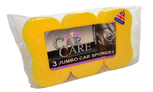 Super Bright Car Sponge 3 Pack x 10