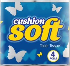 Cushion Soft Toilet Roll 4 Pack x 10