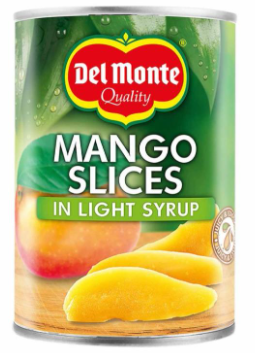 Del Monte Mango Slices in Light Syrup 425g x 12