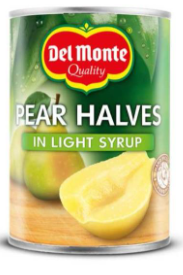 Del Monte Pear Halves in Light Syrup 420g x 12