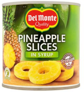 Del Monte Pineapple Slices in Syrup 435g x 12