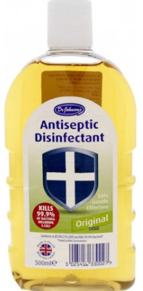 Dr Johnson's Antiseptic Disinfectant 500ml x 12