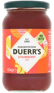Duerr's Jam Strawberry No Bits 454g x 6