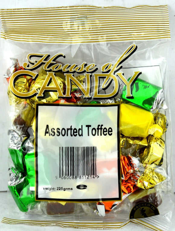 House Of Candy Assorted Toffee 225g x 24