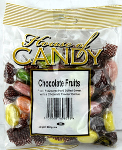 House Of Candy Chocolate Fruits 200g x 24