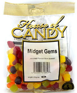 House Of Candy Midget Gems 225g x 24