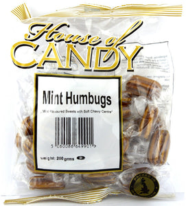 House Of Candy Mint Humbugs 200g x 24