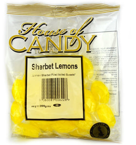 House Of Candy Sherbet Lemons 200g x 24