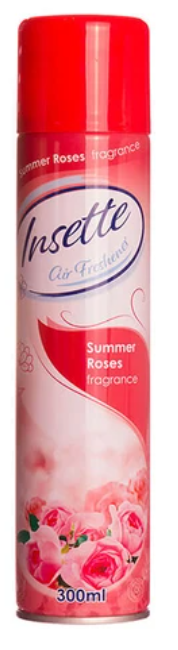 Insette Air Freshener Summer Roses 300ml x 12