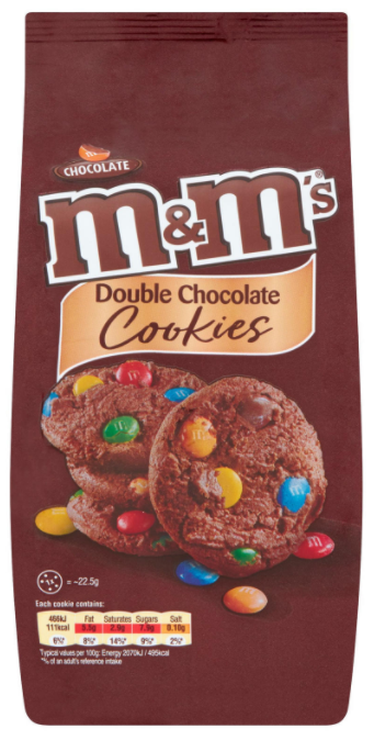 M&M Cookies 180g x 8