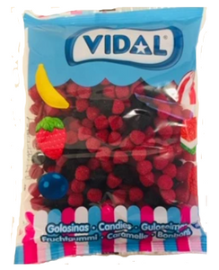Vidal Small Bitty Blackcurrant & Raspberry Domes 1kg x 12