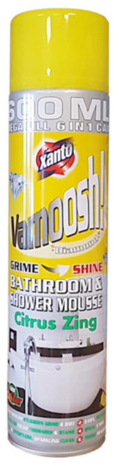 Xanto Bathroom Shower Mousse Citrus 600ml x 12