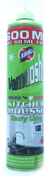 Xanto Kitchen Mousse Zesty Lime 600ml x 12