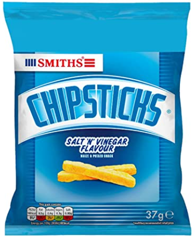 Chipsticks Salt & Vinegar 37g x 30