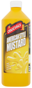 Crucials American Mustard 500ml x 12