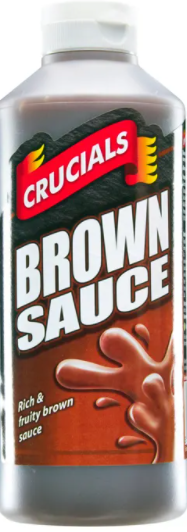 Crucials Brown Sauce 500ml x 12
