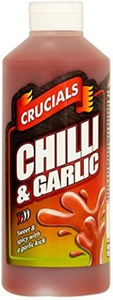 Crucials Chilli & Garlic 500ml x 12