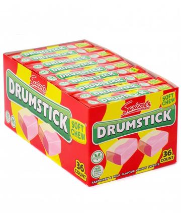 Swizzels Drumstick Chew Stick Packs 43g x 36