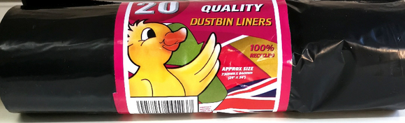 Dustbin Liners 20s x 20