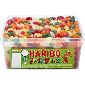 Haribo 2p Jelly Beans Tub 600 Pack