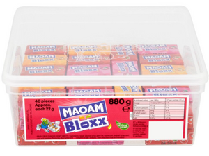 Haribo Maoam Bloxx Chews Tub 14 Pack