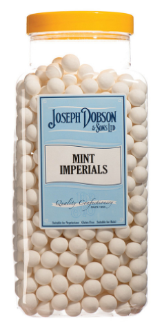Joseph Dobson Mint Impirials Jar 2.72kg