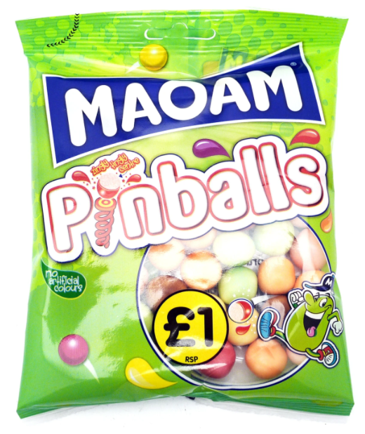 Maoam Pinballs 140g x 12
