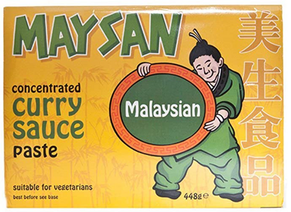 Maysan Concentrated Curry Sauce Malaysian 448g x 12