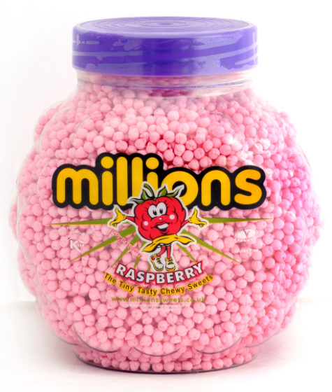 Millions Raspberry 2.27kg Jar
