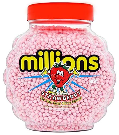 Millions Strawberry 2.27kg Jar