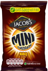 Mini Cheddars BBQ 50g x 30