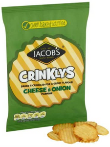 Mini Cheddars Crinklys Cheese & Onion 50g x 30