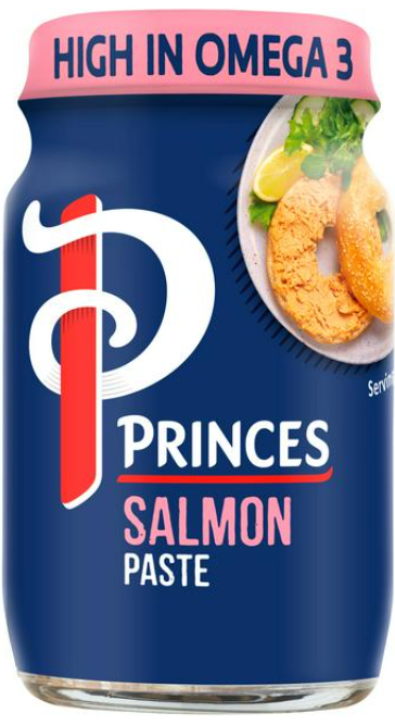 Princes Salmon Paste 75g x 12