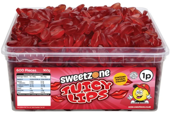 Sweetzone 1p Juicy Lips Tub 600s