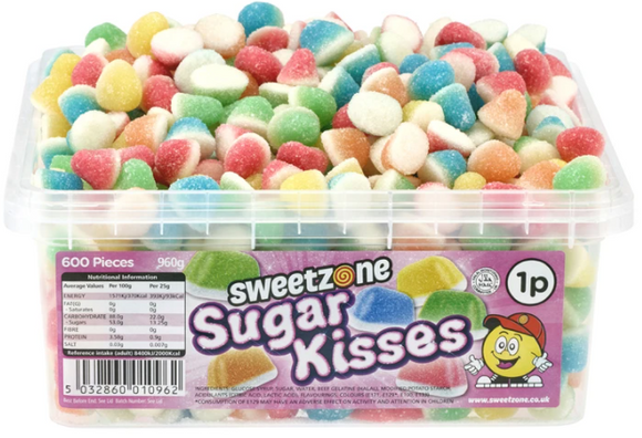 Sweetzone 1p Sugar Kisses Tub 600s