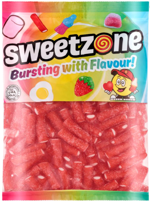 Sweetzone Fizzy Strawberry Pencils 1kg x 12