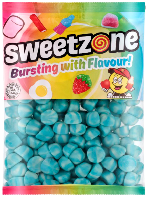 Sweetzone Jelly Blue Twist Kiss 1kg x 12