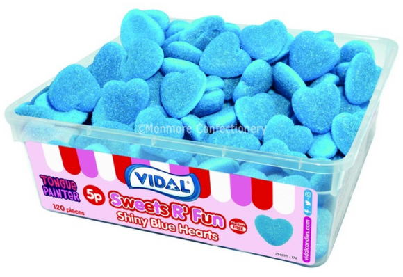Vidal 5p Blue Hearts Tubs 120s