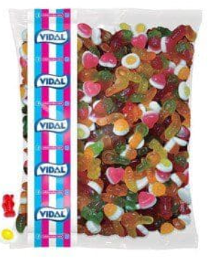 Vidal Fab Jelly Mix 3kg Bag